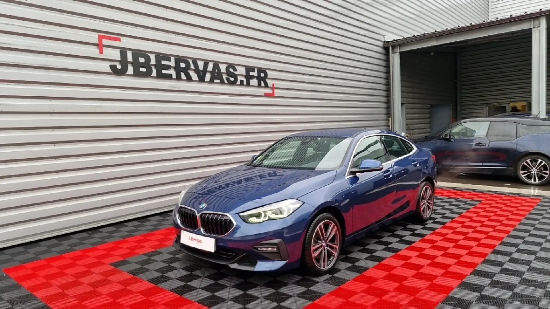 BMW 218 218D AUTO Business Design Bleu - 1