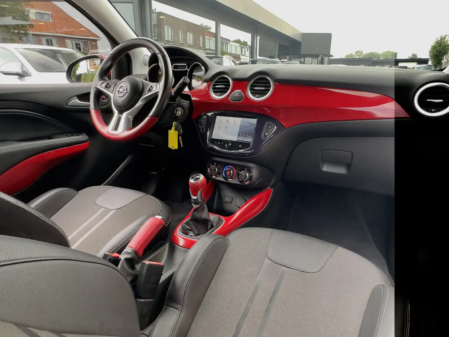 Opel Adam 1.4 SLAM TWO-TONE SPORT-LEDER NAVI AIRCO LED LMV P Zwart - 2