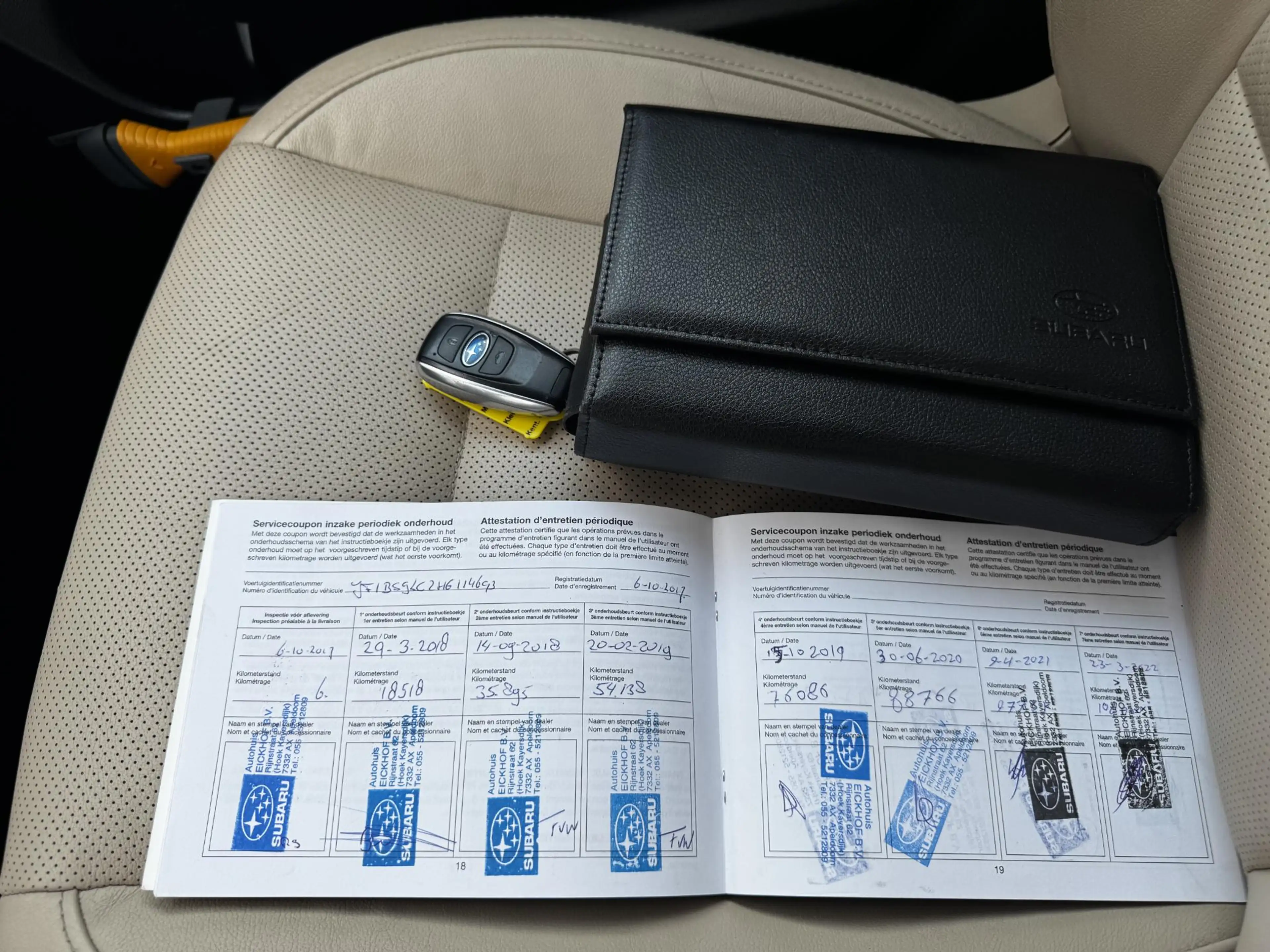 Subaru OUTBACK 2.5i Premium / Trekhaak 2000 kg / 10-2017 / duurst — photo 4