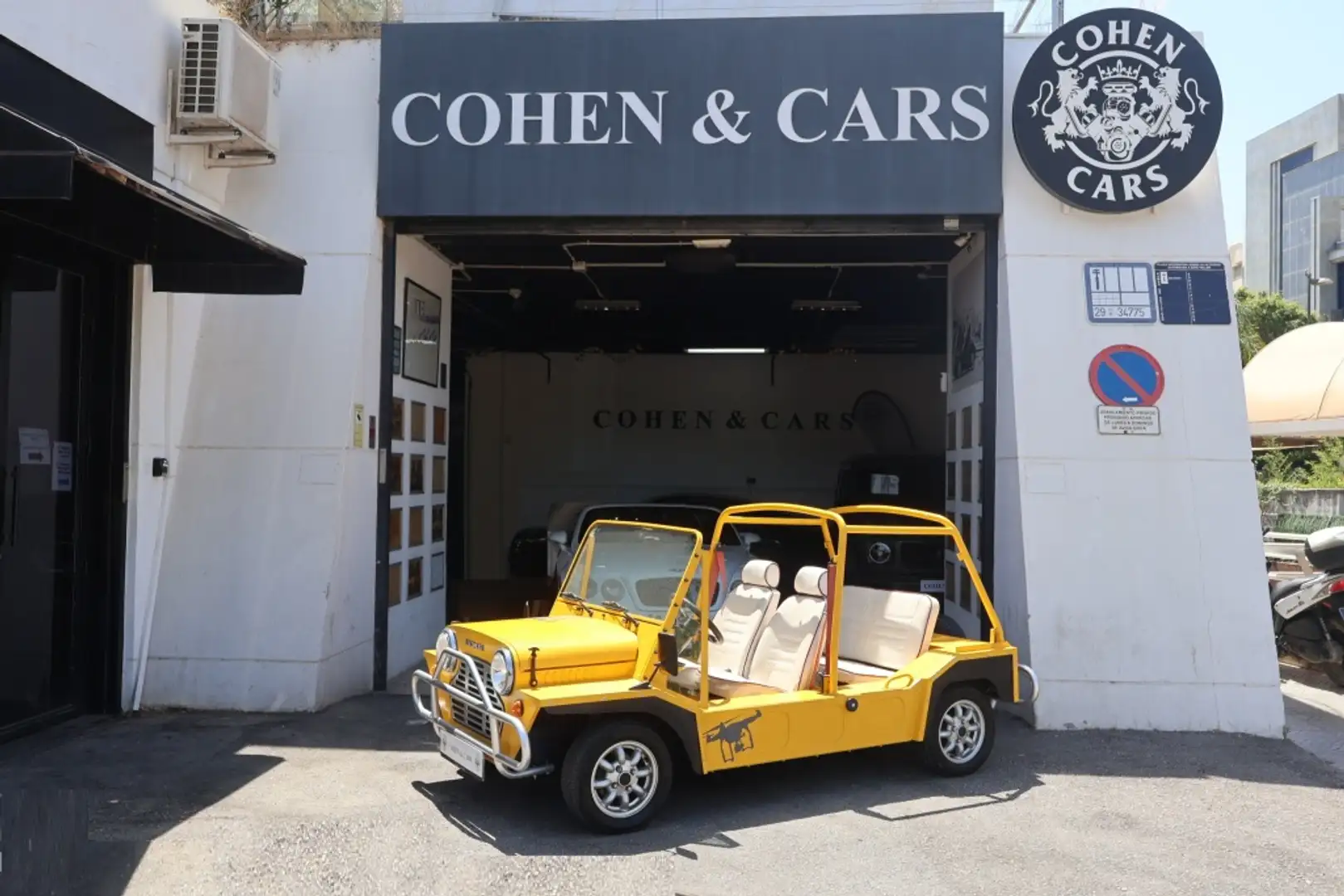 Austin Mini Moke Żółty - 1