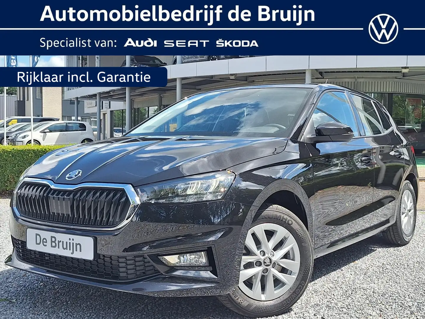 Skoda Fabia TSI 116pk DSG "130 Edition" (Camera,Virtual,Carpla Zwart - 1