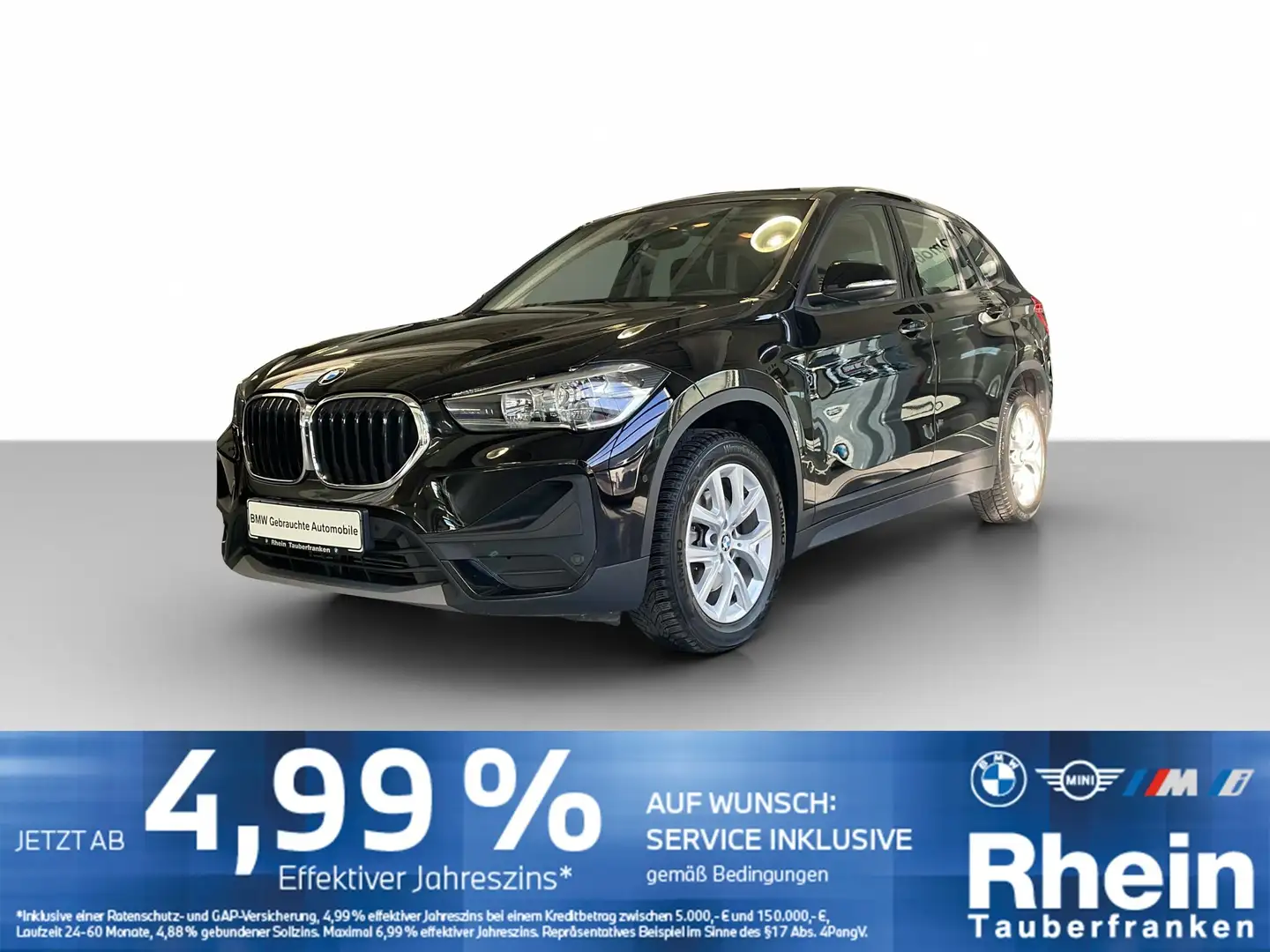 BMW X1 sDrive18i Advantage Navi*Parkassist*Panorama Schwarz - 1