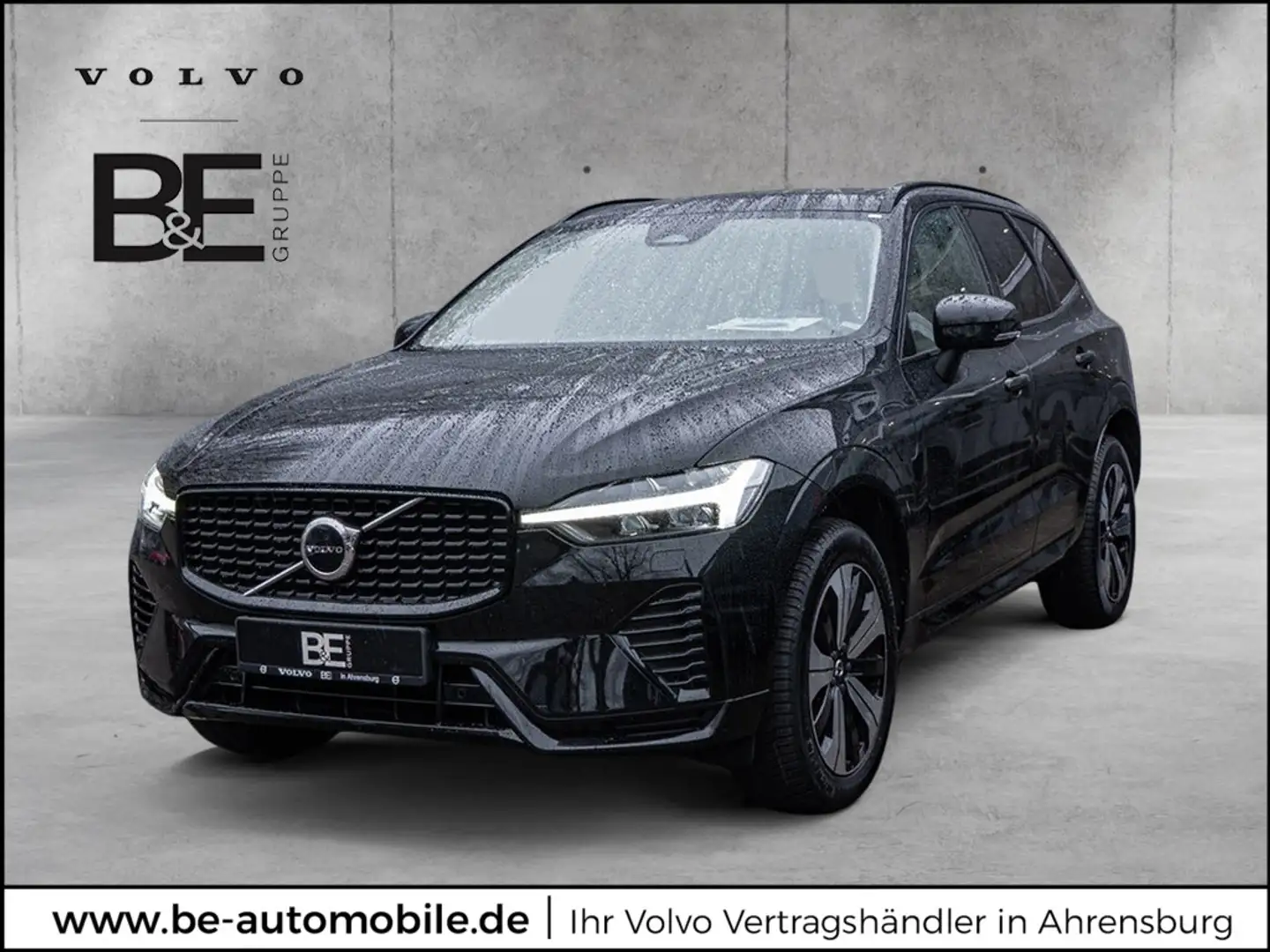 Volvo XC60 T6 AWD R-Design Recharge AHK ACC FH Schwarz - 1