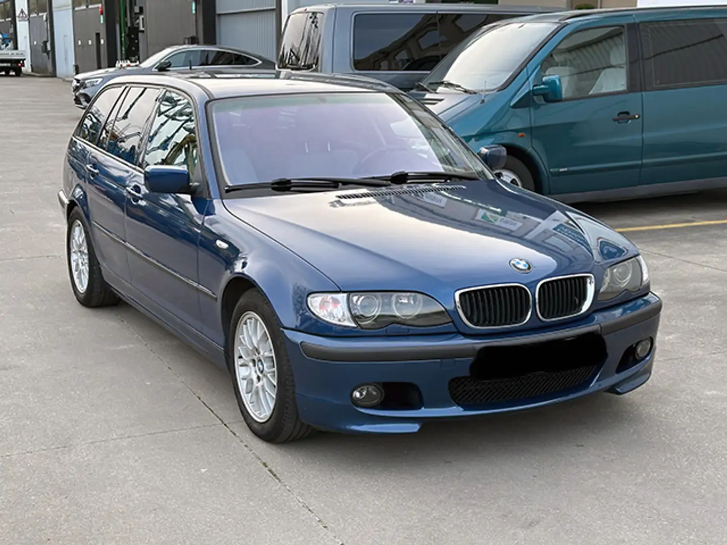 BMW 320 320d Touring Azul - 1
