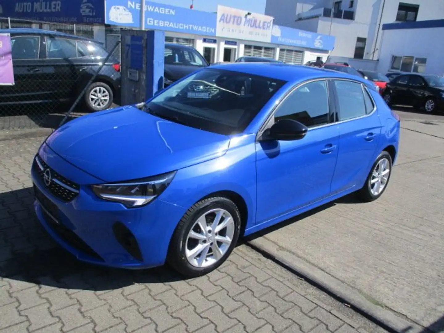 Opel Corsa F.1.2i.Klima.PDC.Sofort.Mod.24 Bleu - 2