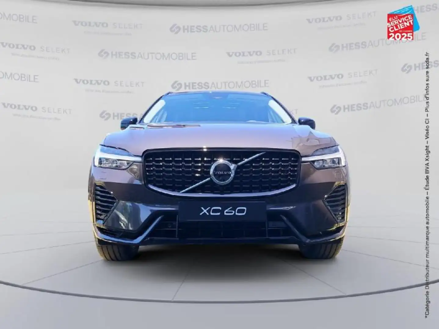 Volvo XC60 T6 Hybride Rechargeable 253 + 145ch Ultra Style Dark Geartronic 8 AWD Grijs - 2
