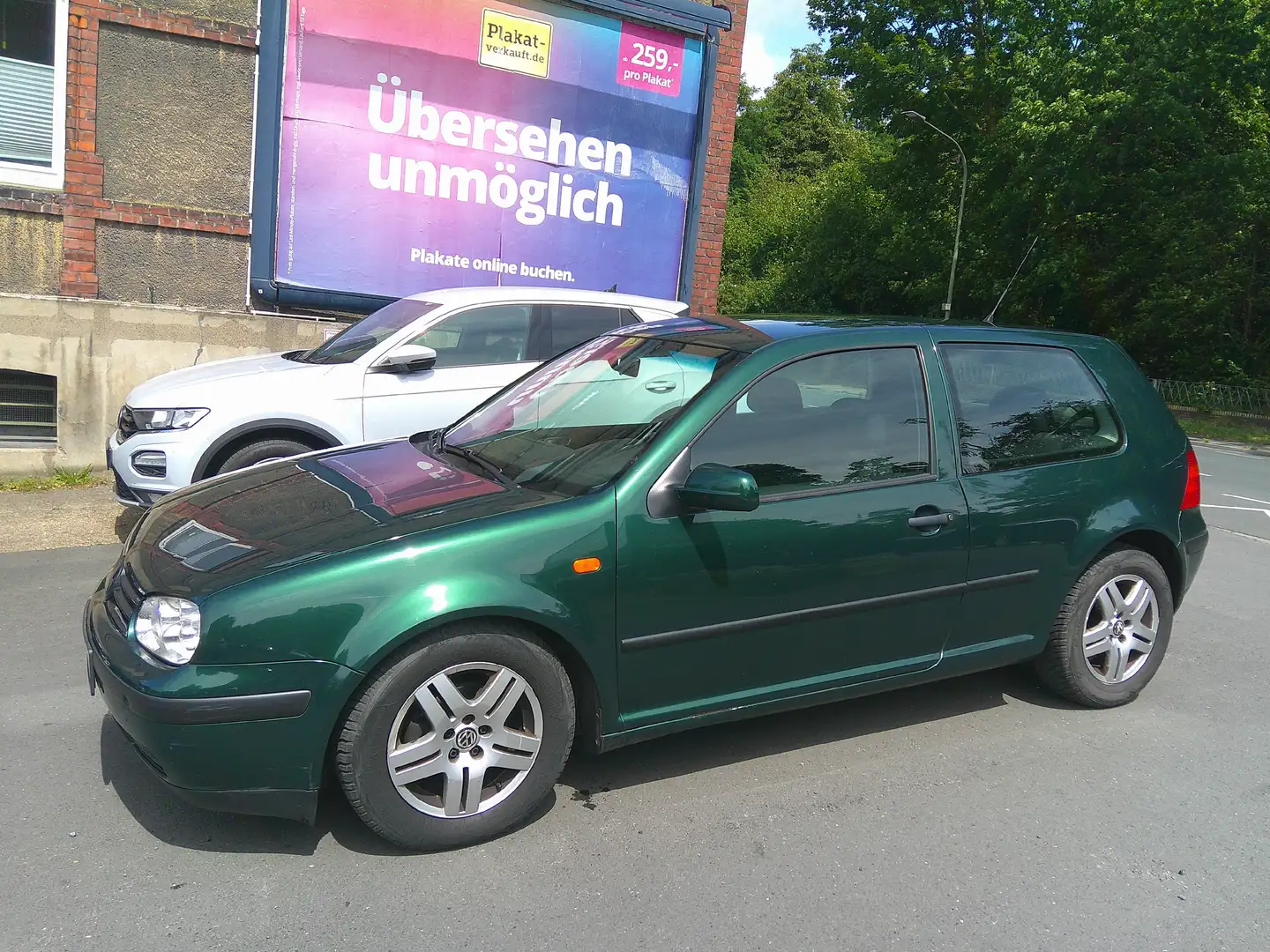 Volkswagen Golf *KLIMA*EURO-4*ALU*TÜV 7/2026* Groen - 1