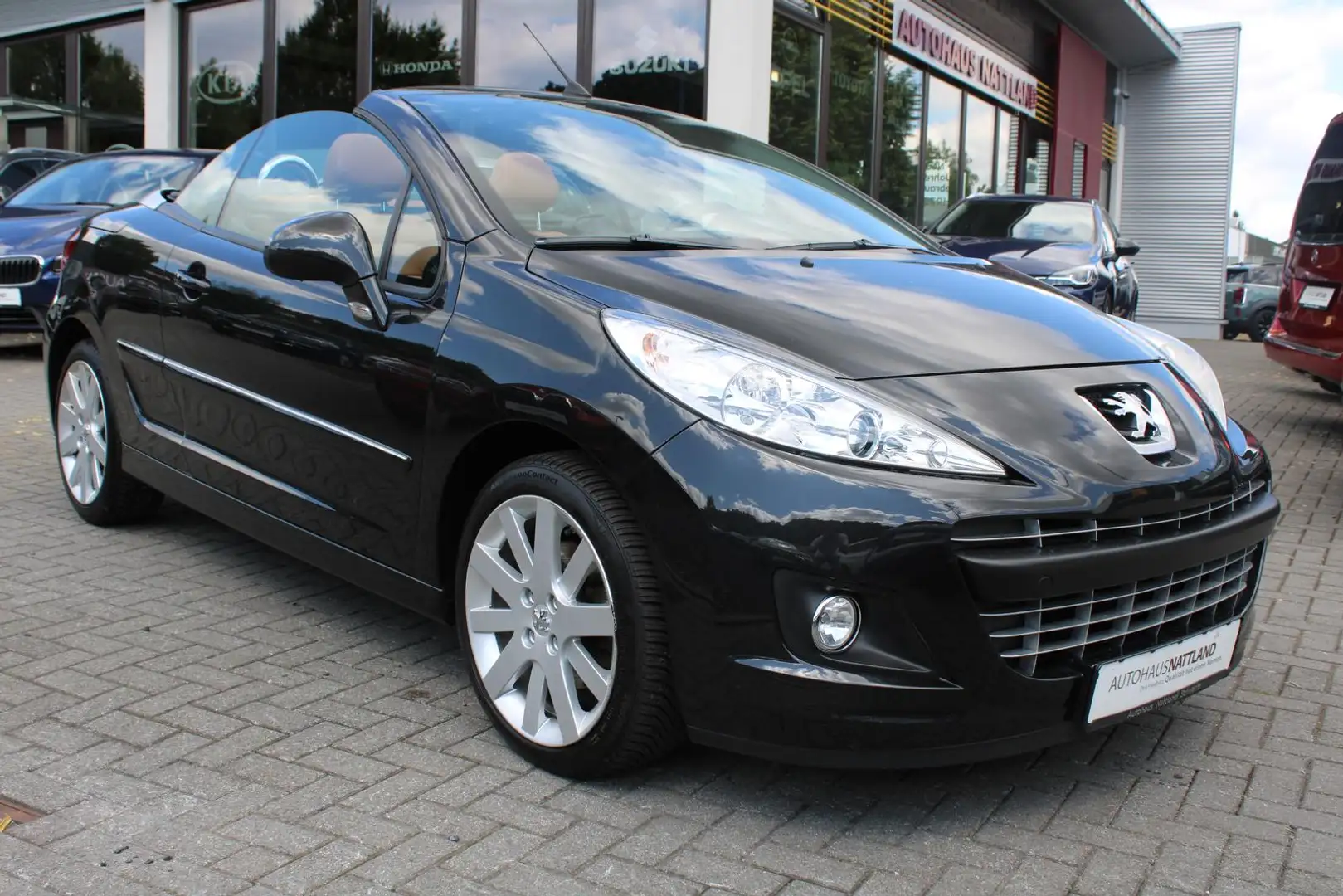 Peugeot 207 Platinum 1.6 16V Metallic Leder Klima 1.Hand Noir - 2