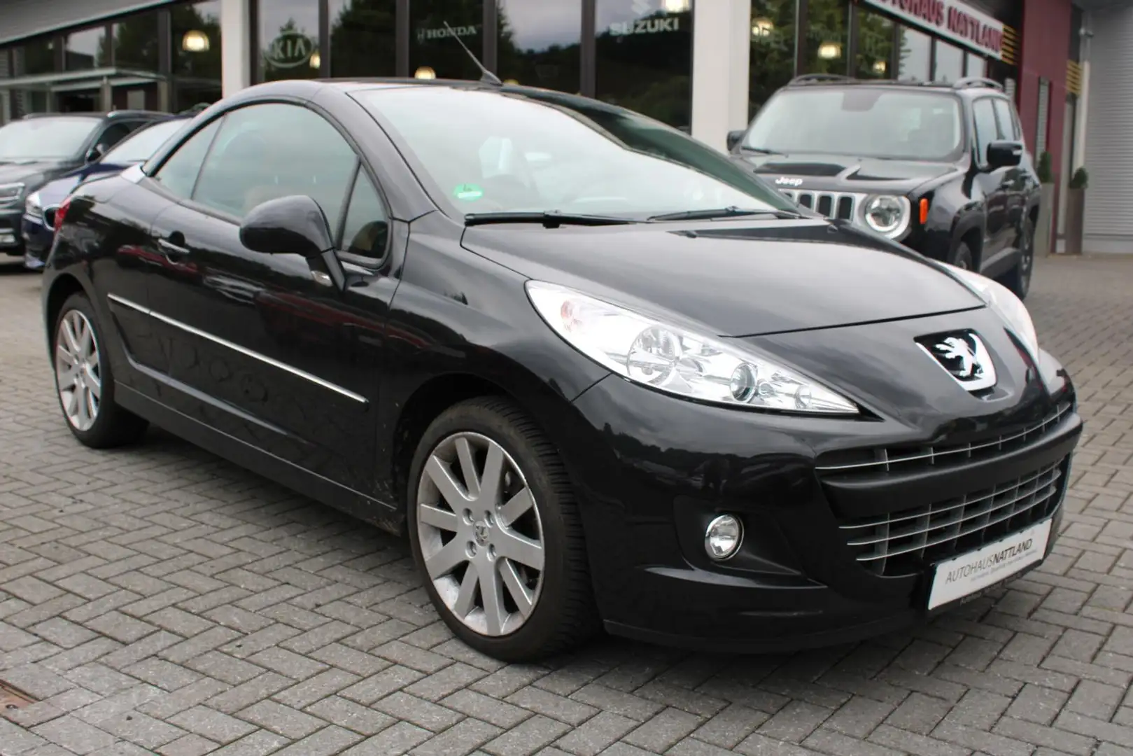 Peugeot 207 Platinum 1.6 16V Metallic Leder Klima 1.Hand Schwarz - 2