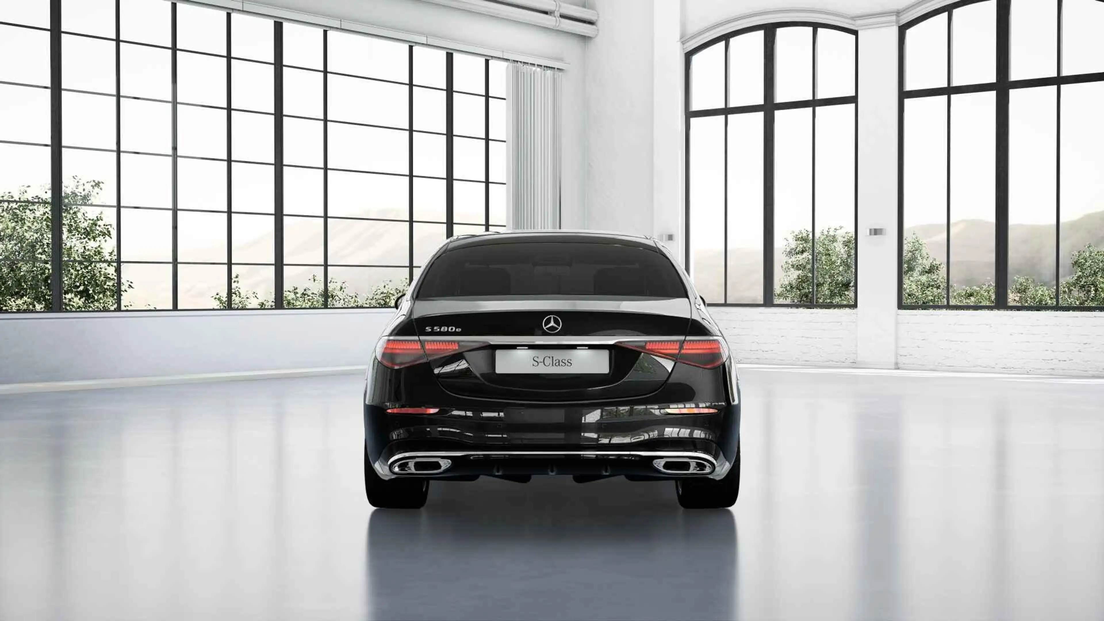 Mercedes-Benz S 580 e Lang AMG Line | Digital Light | Rear Executive p — photo 11