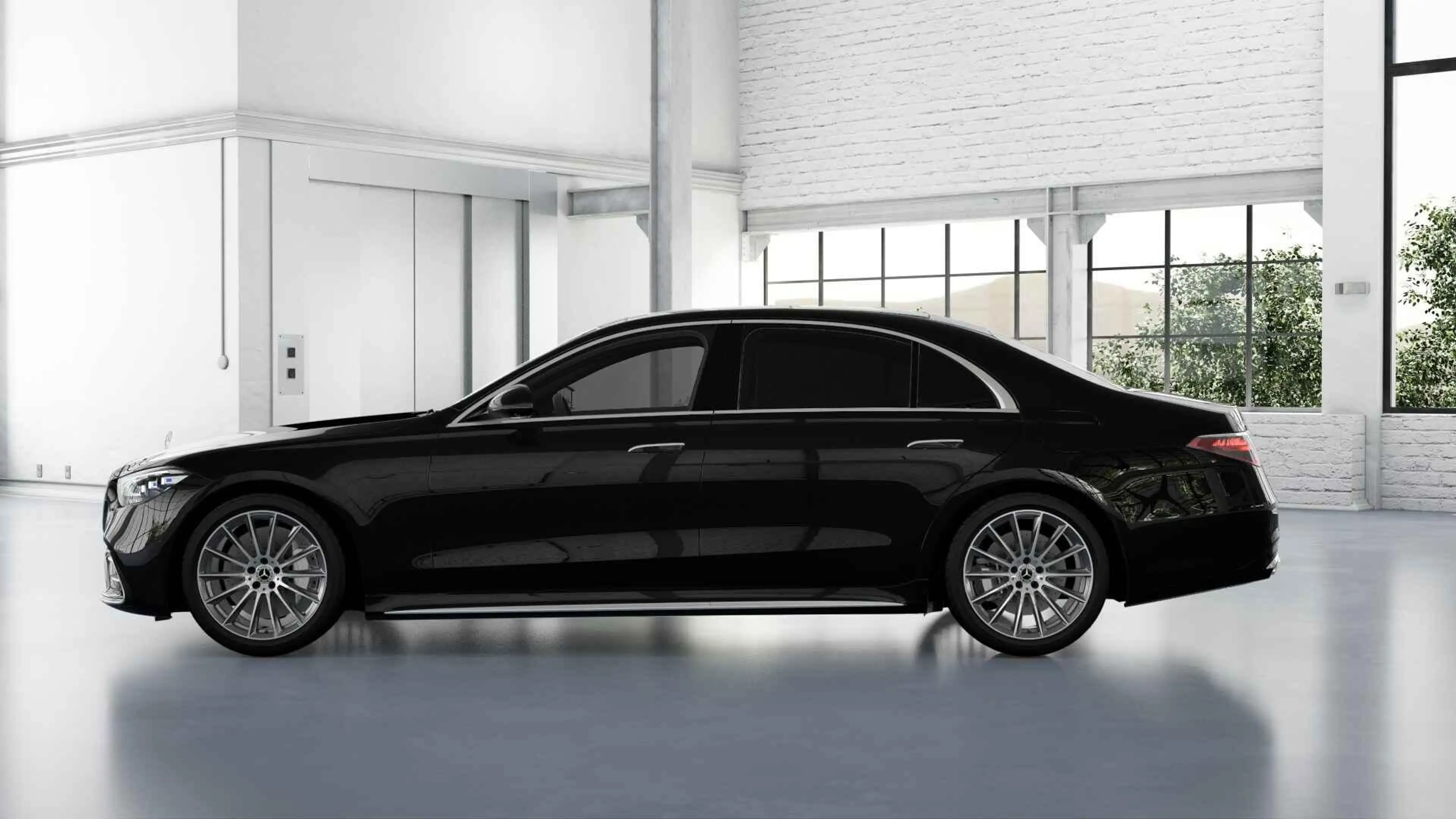 Mercedes-Benz S 580 e Lang AMG Line | Digital Light | Rear Executive p — photo 13