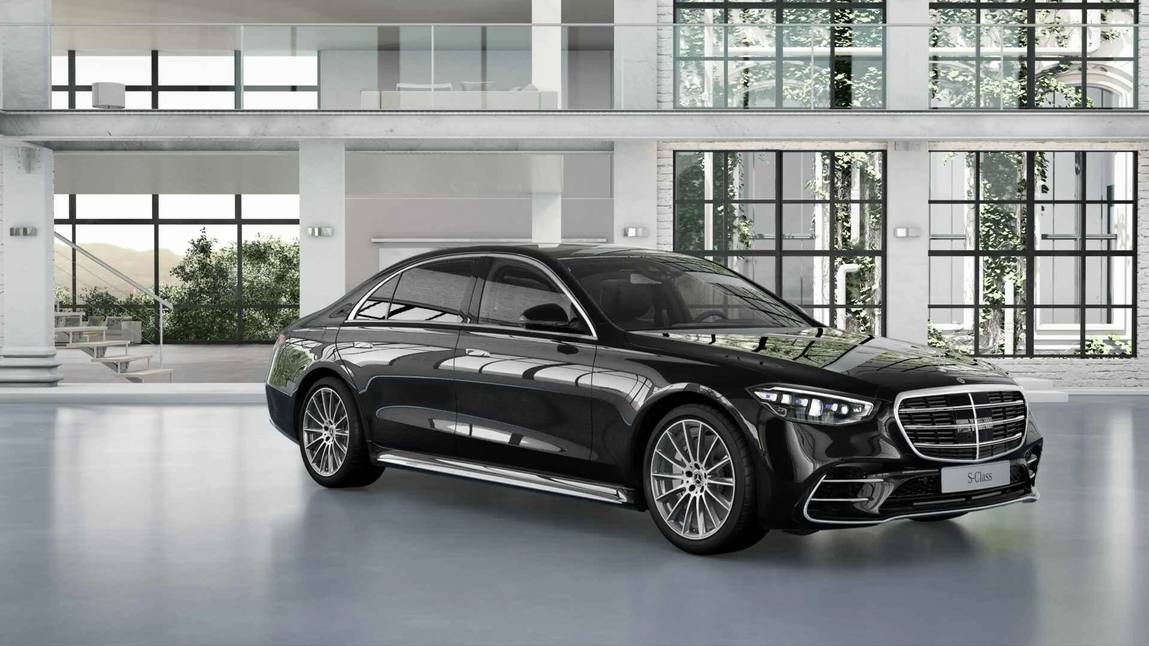 Mercedes-Benz S 580 e Lang AMG Line | Digital Light | Rear Executive p — photo 10