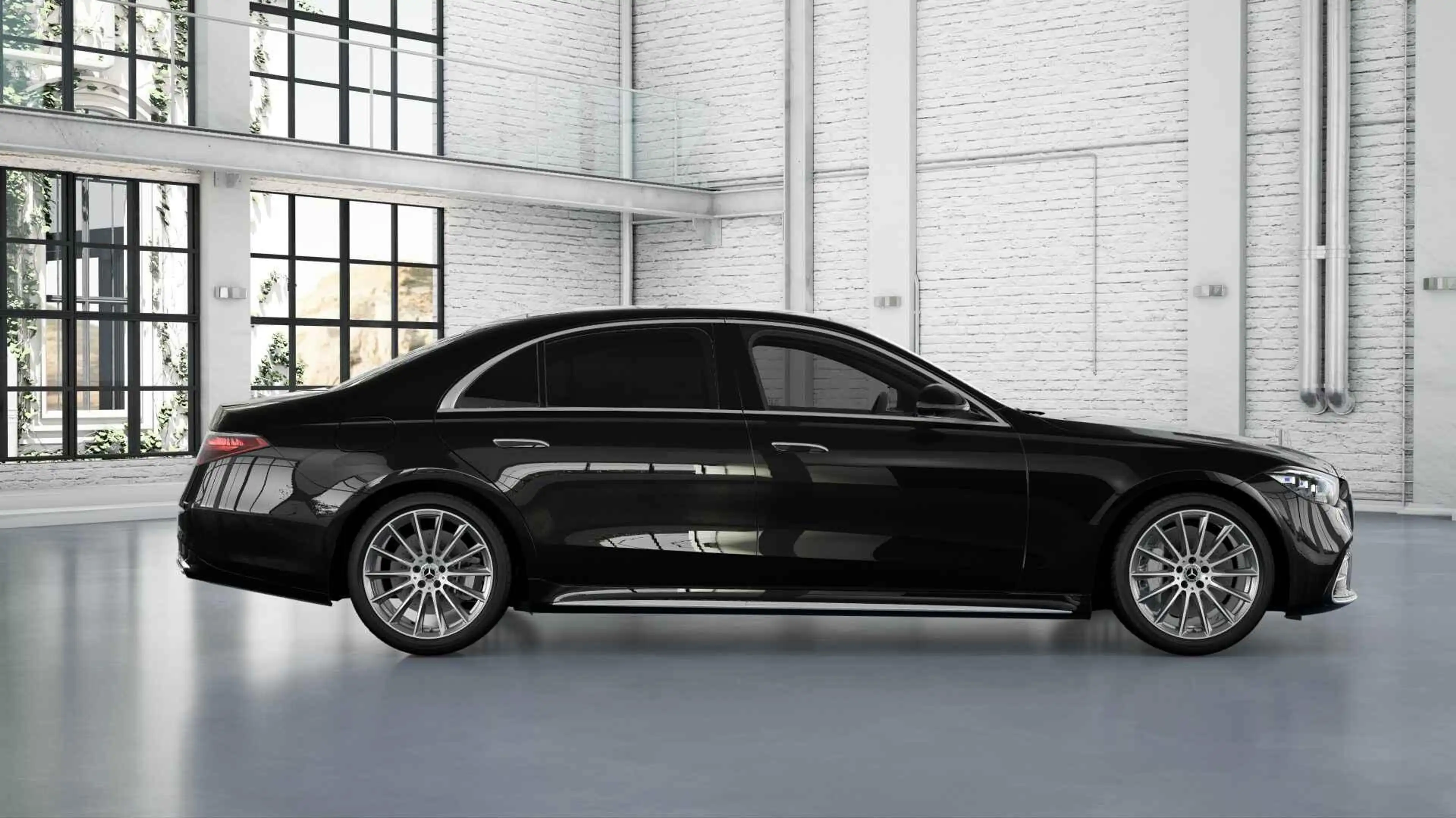 Mercedes-Benz S 580 e Lang AMG Line | Digital Light | Rear Executive p — photo 3