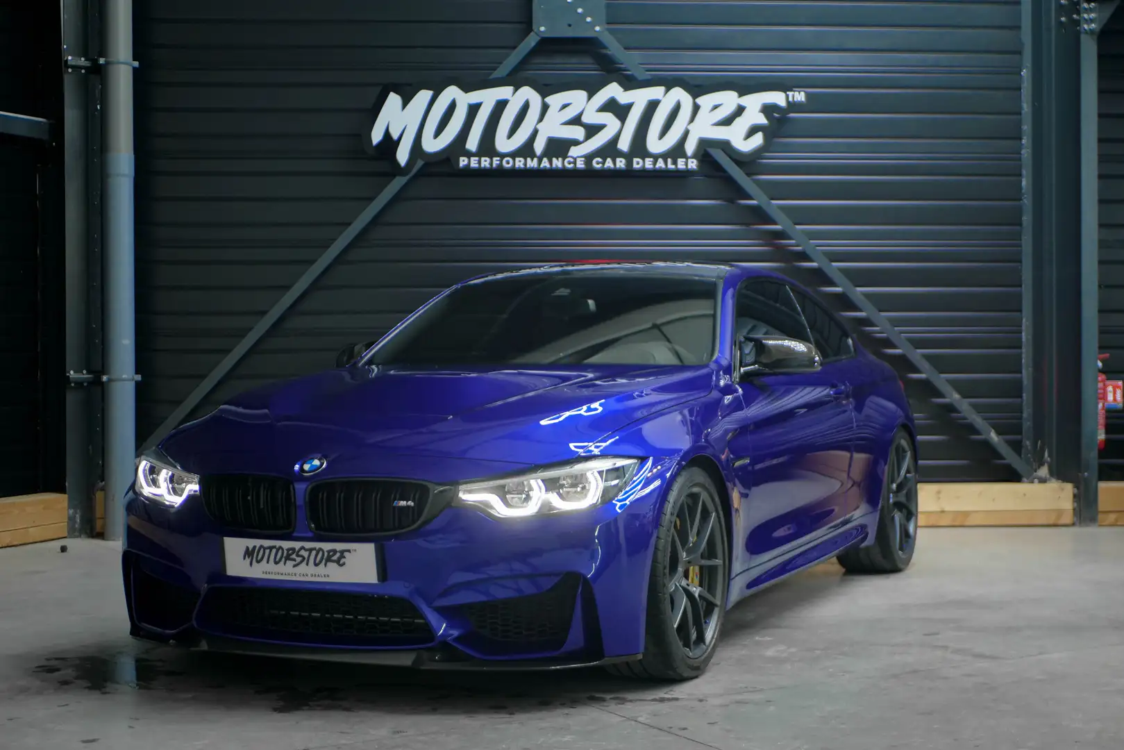 BMW M4 M4 Coupe CS 460 ch M DKG7 Bleu - 1