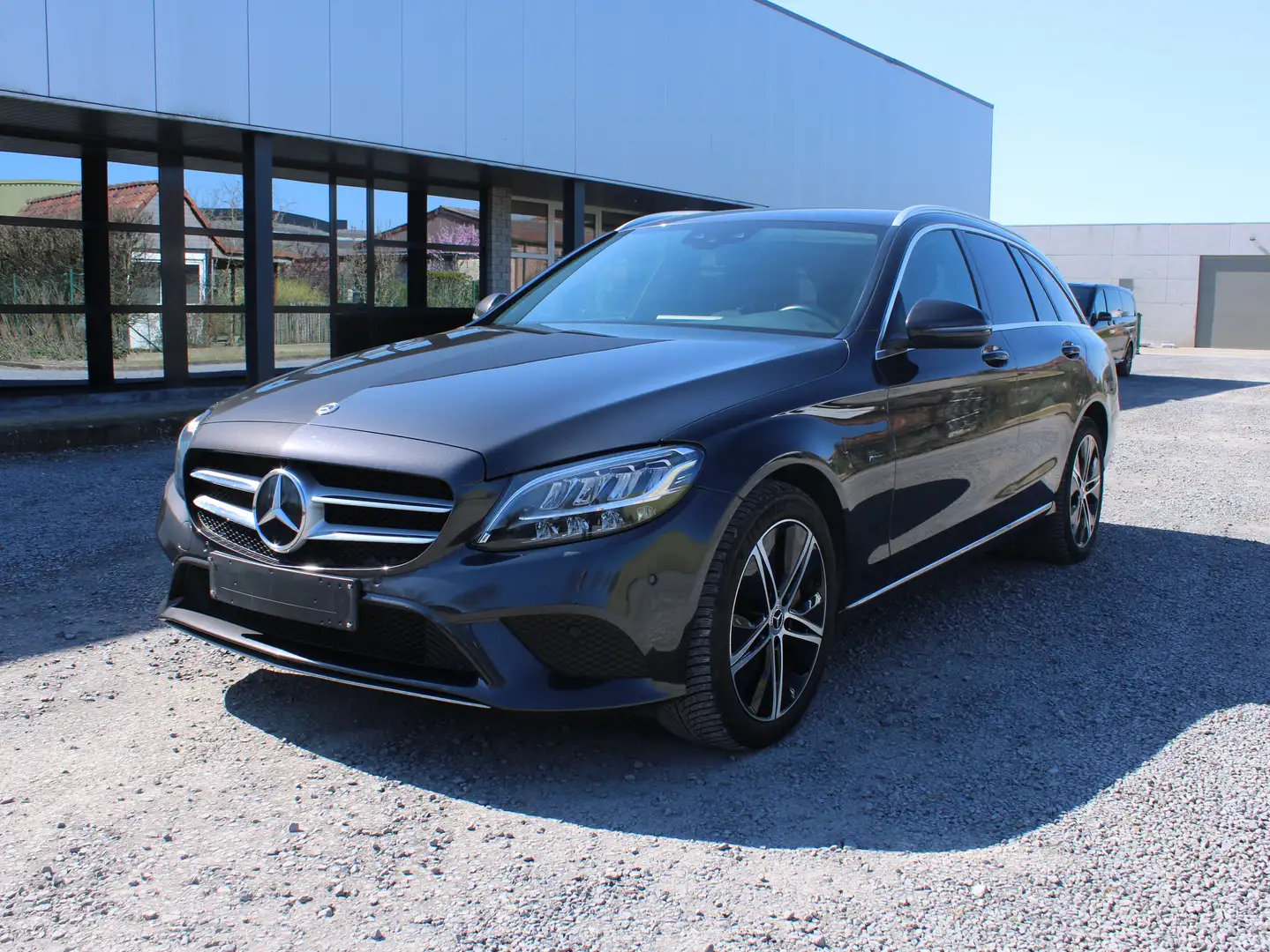 Mercedes-Benz C 300 PHEV HYBRIDE LEDER TREKHAAK CRUISE CAMERA NAVI APP Gris - 1