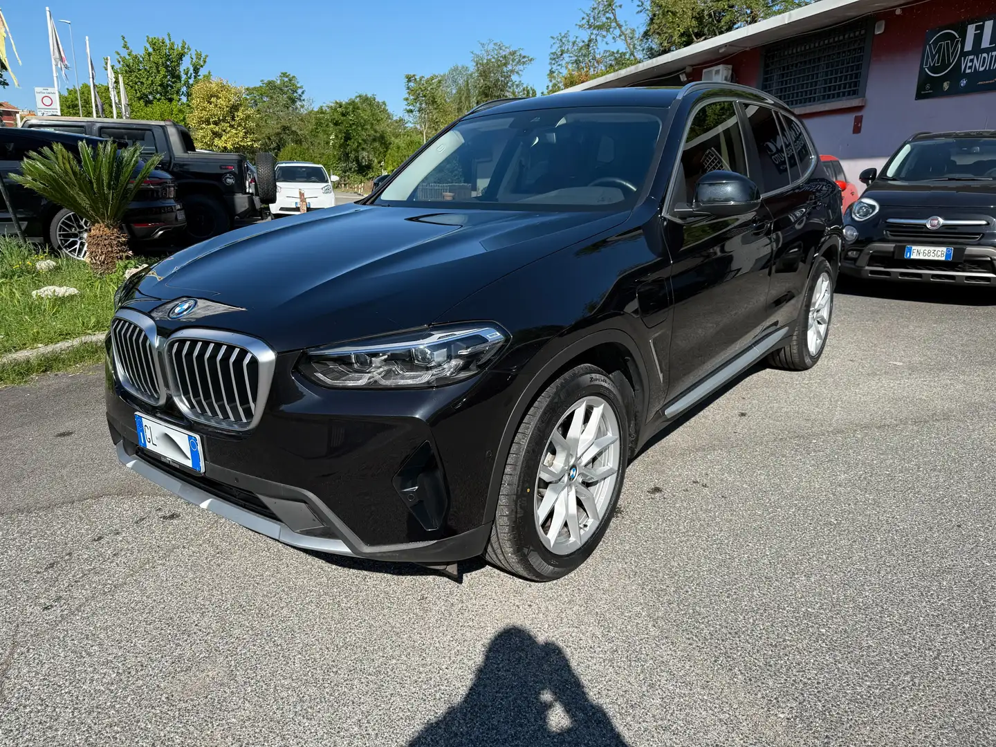 BMW X3 Xdrive30e Xline Plug-In Hybrid Italiana Uff. Zwart - 1