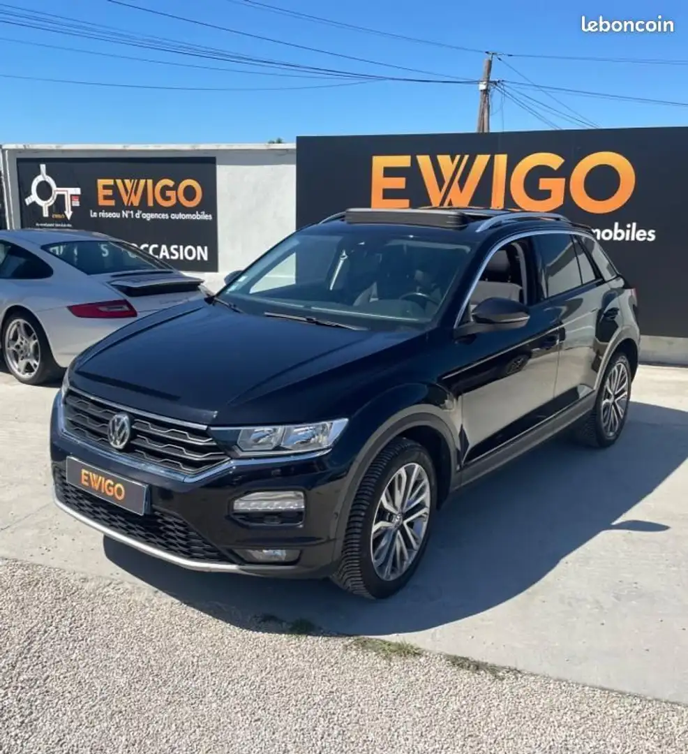 Volkswagen T-Roc 2.0 TDI 150 CARAT 4MOTION DSG BVA START-STOP Noir - 1