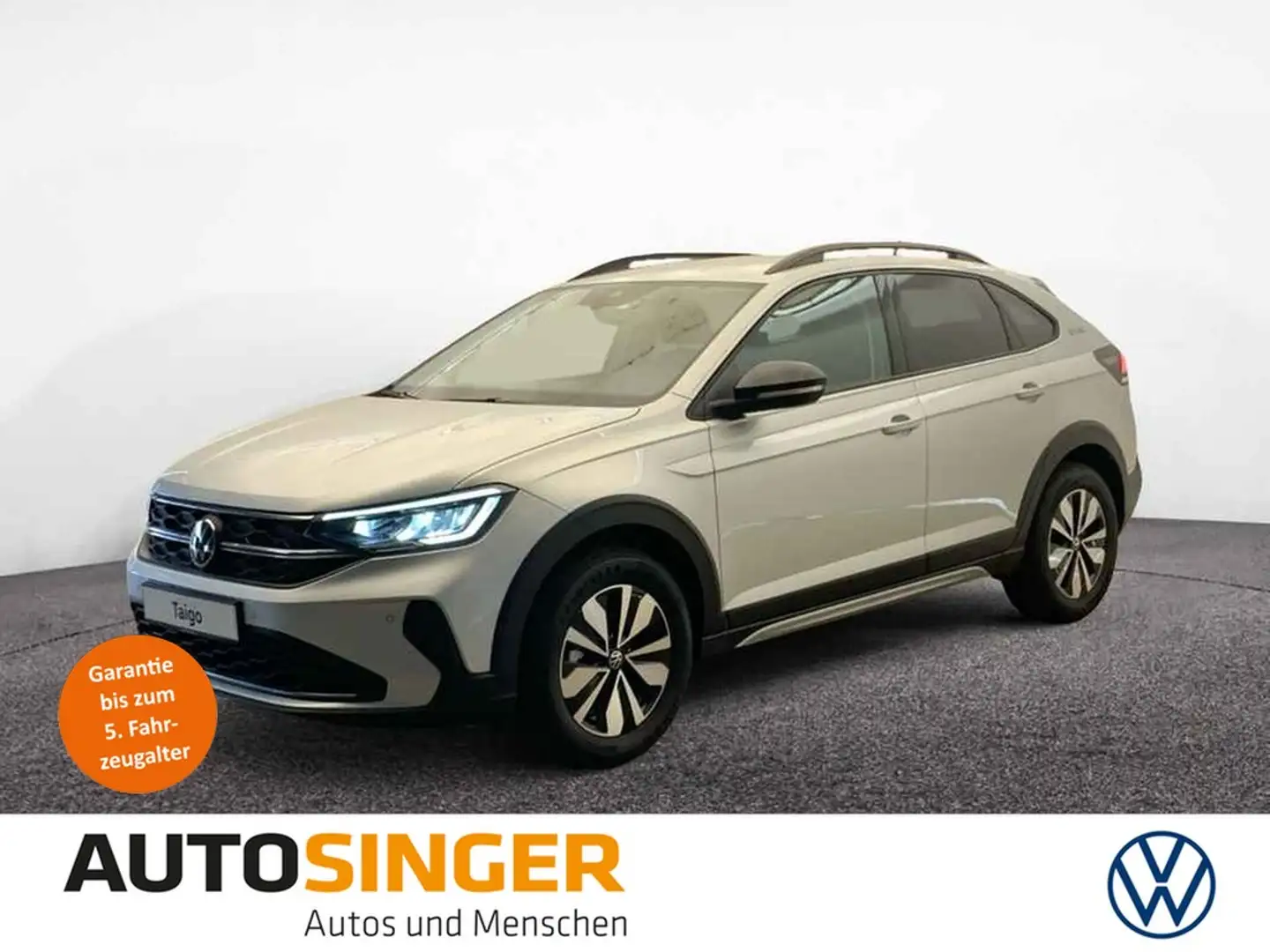 Volkswagen Taigo GOAL 1.0 TSI DSG AHK*R-CAM*NAVI*LED*ACC Grau - 1