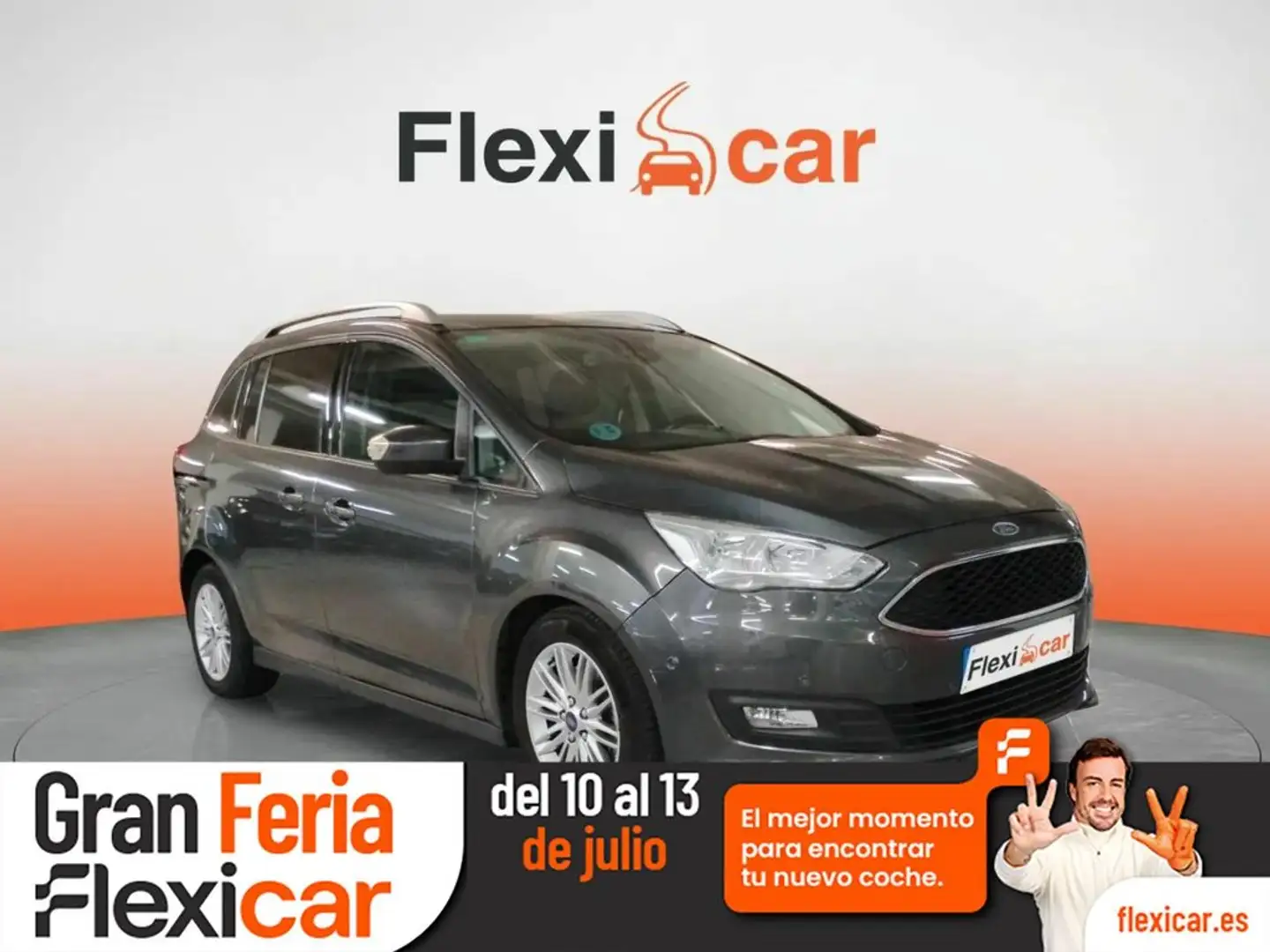 Ford C-Max 1.0 EcoBoost 92kW (125CV) Trend+ Gris - 1