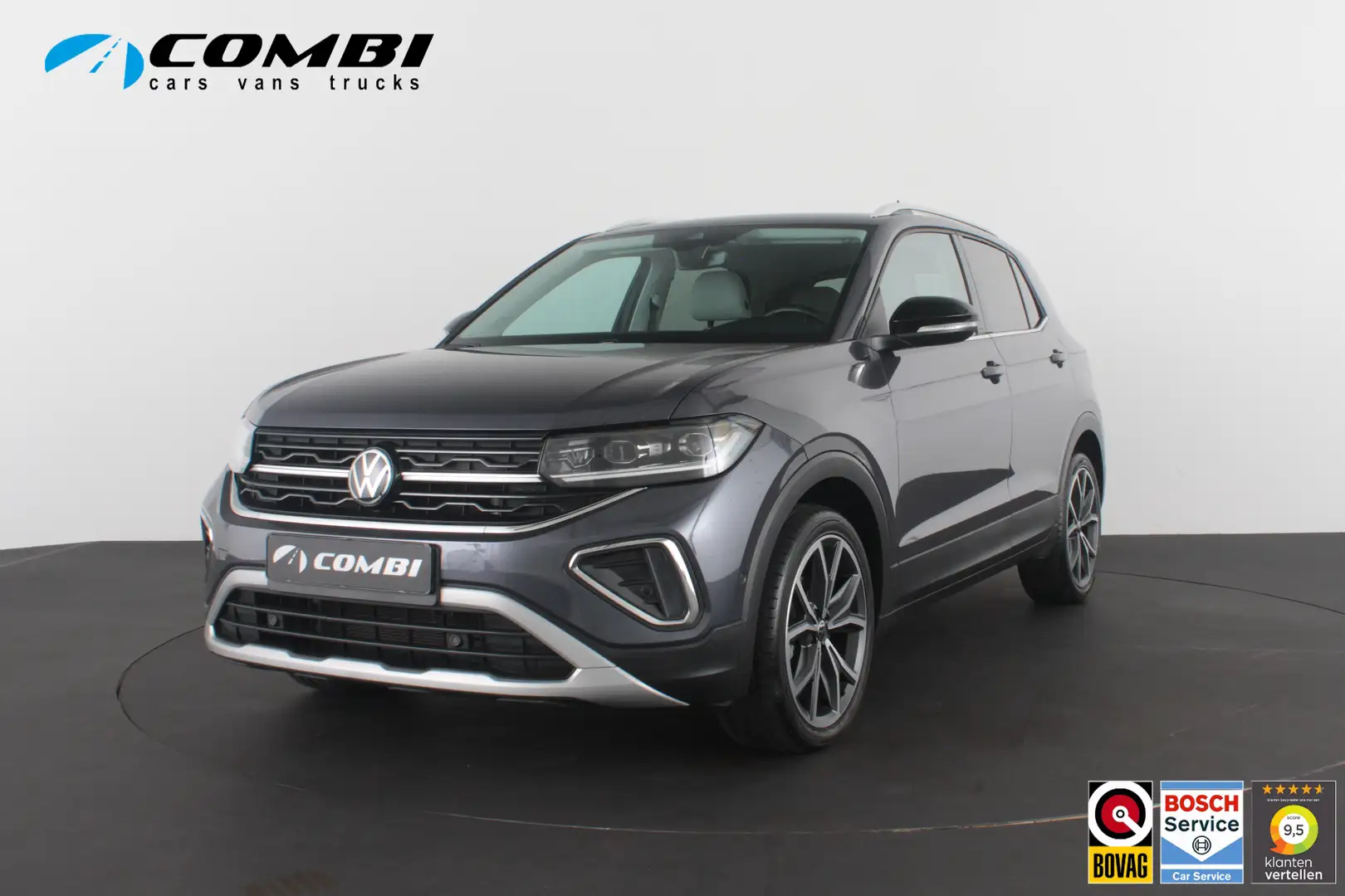 Volkswagen T-Cross 1.0 TSI Style Business Premium Automaat/Camera/IQ- Grau - 1
