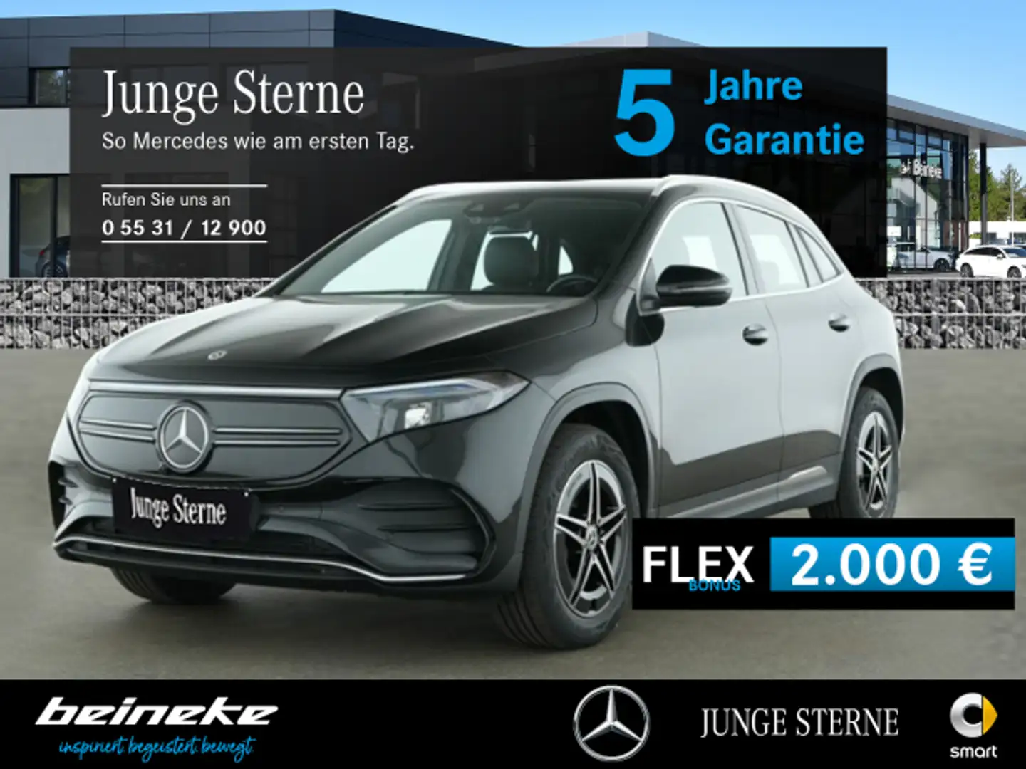 Mercedes-Benz EQA 250 EQA 250 AMG Advanced LED Kamera Totw Easy-Pack Noir - 2