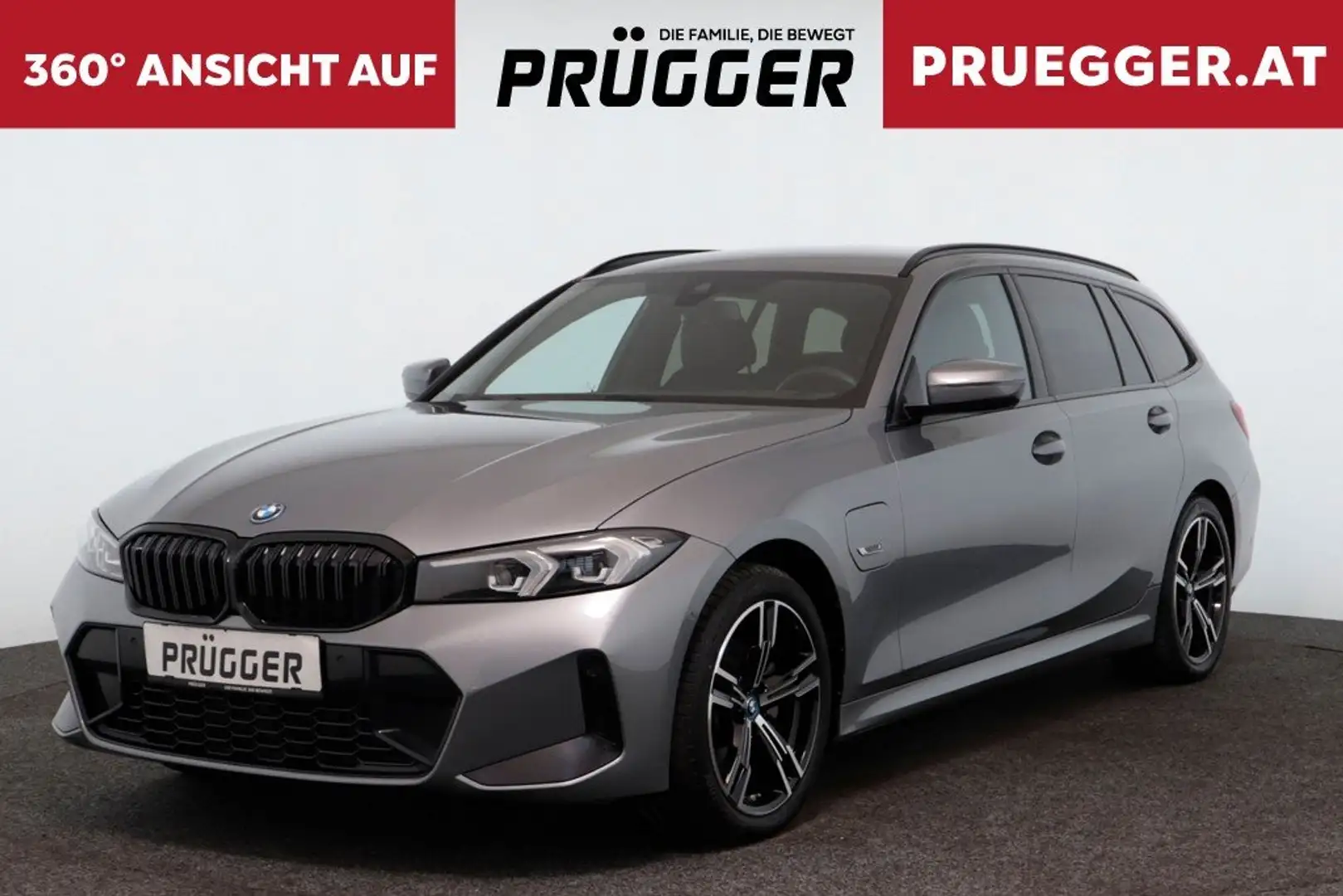 BMW 330 e PHEV xDrive Touring Autom M-SPORT FACELIFT CURVED Grau - 1
