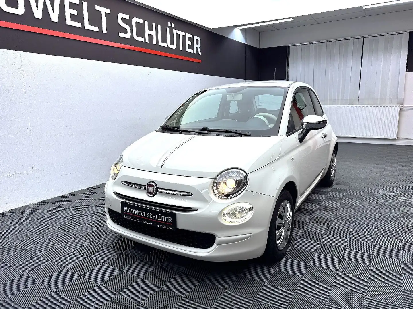 Fiat 500 Pop Star 1.2 Automatik Klima* TÜV 01/27 Blanc - 1