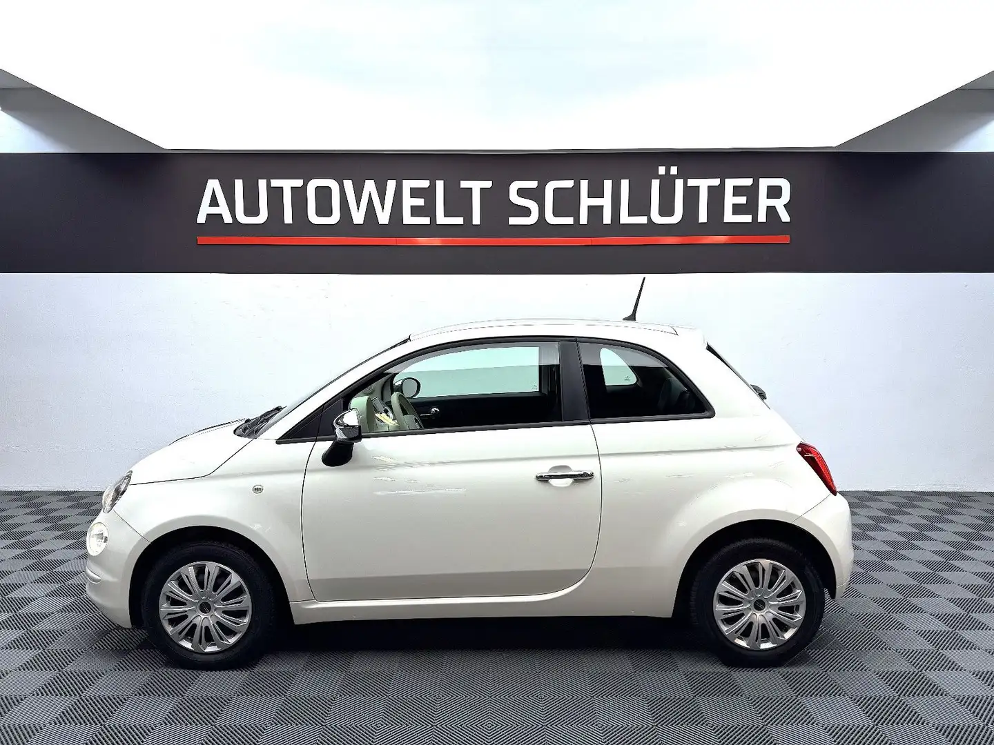 Fiat 500 Pop Star 1.2 Automatik Klima* TÜV 01/27 Blanc - 2