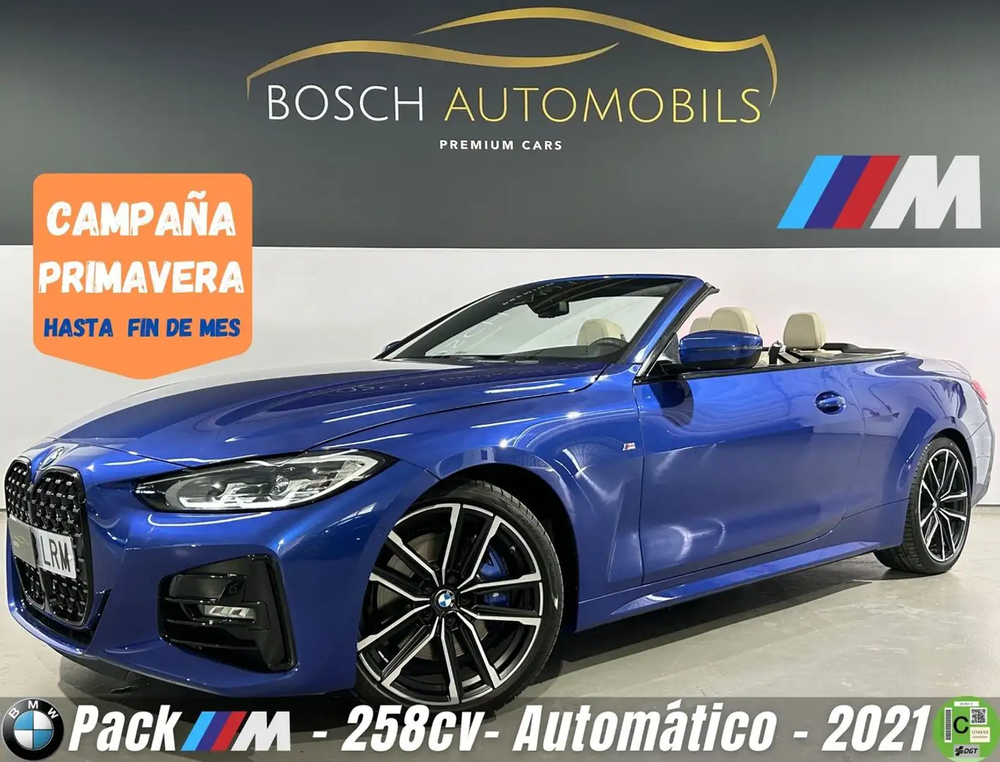 BMW 430 430iA Cabrio Azul - 1