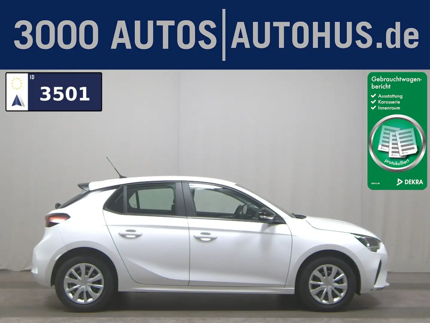 Opel Corsa 1.2 Edition Navi Shz PDC Lenkrad heizbar Weiß - 1