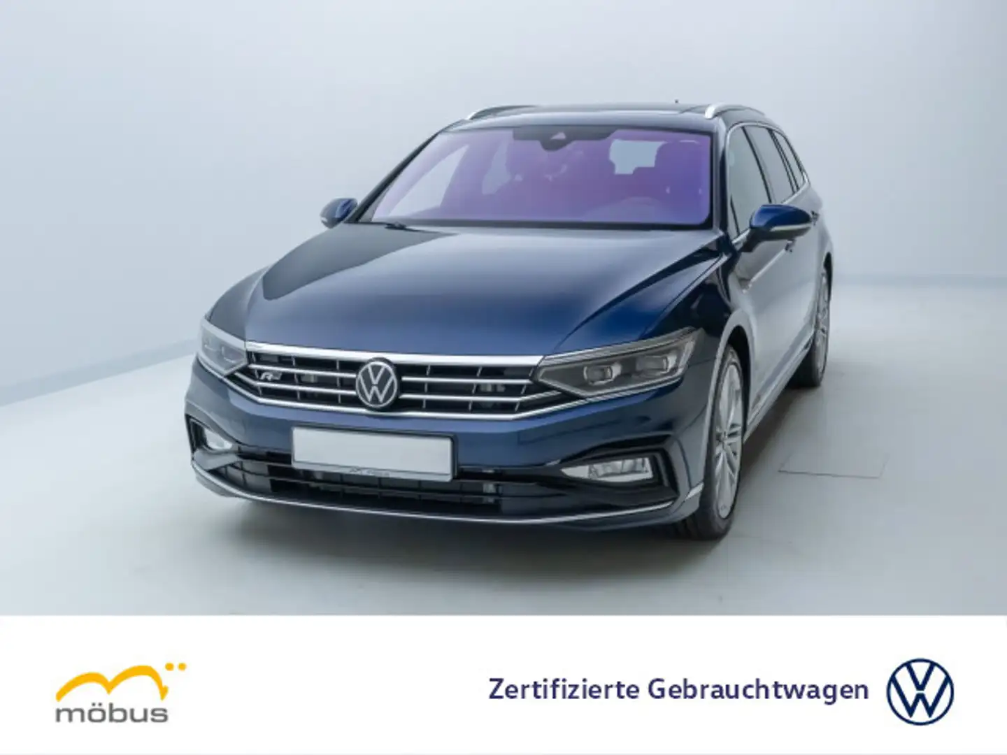 Volkswagen Passat Variant Elegance 2.0 TDI DSG*IQ.LIGHT*AHZ Modrá - 1