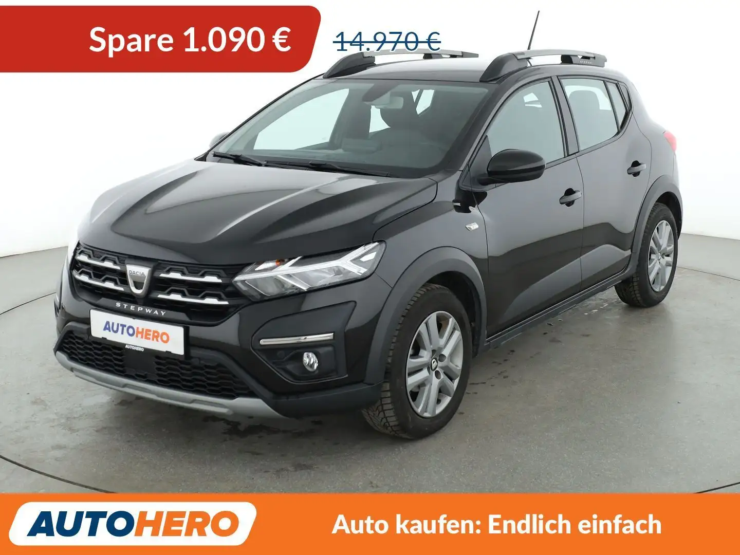 Dacia Sandero 1.0 TCe Stepway Comfort*NAVI*LED*PDC*KLIMA* Noir - 1