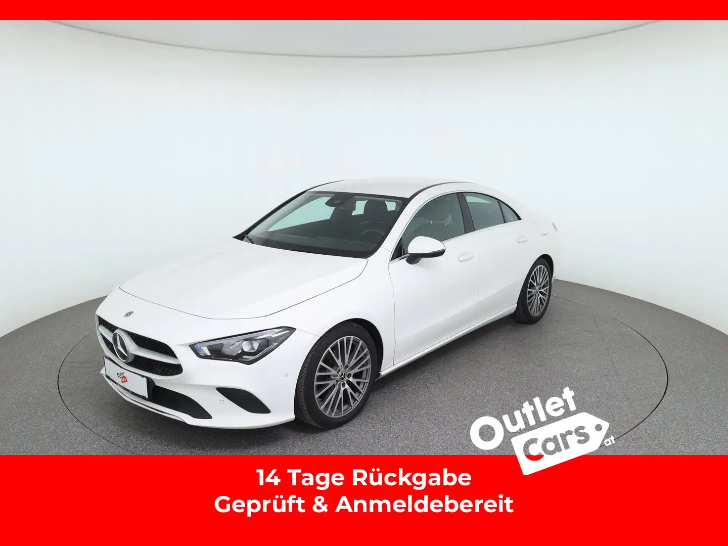 Mercedes-Benz CLA 180 180 d Aut. Blanc - 1