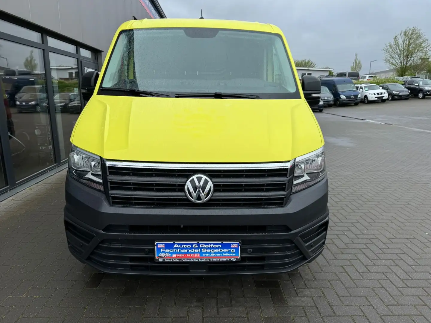 Volkswagen Crafter Kasten 30 mittellang AUTOMATIK*KLIMA*PDC Sárga - 2