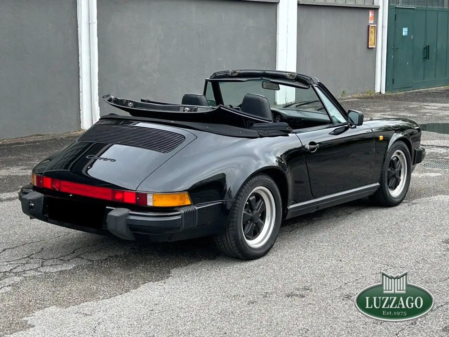 Porsche 911 3.2 Carrera 2 Cabriolet G50 Nero - 2