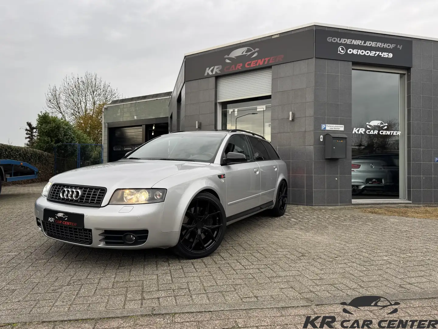 Audi A4 Avant 4.2 V8 Quattro S4 SCHUIFDAK-MEMORY-BOSE Gris - 1