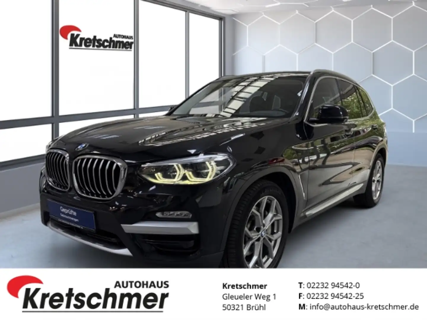 BMW X3 xLine xDrive30i 360 Grad HUD StandHZG AHK-klappbar Schwarz - 1