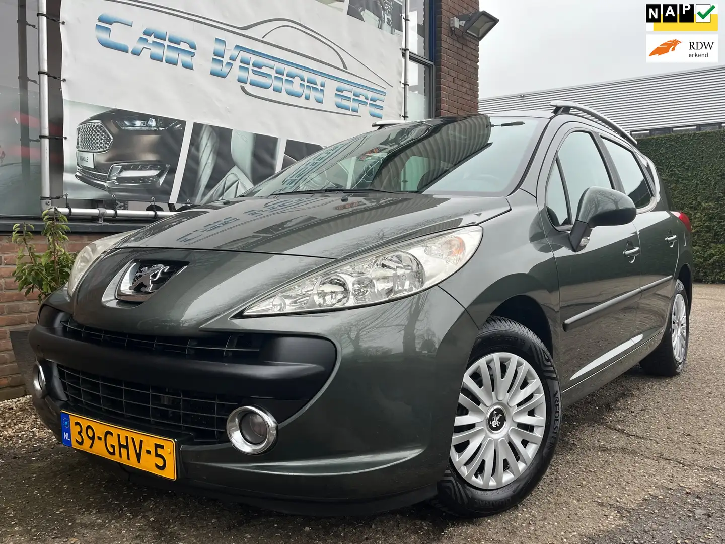 Peugeot 207 SW 1.6 VTi XS|Trekhaak|Airco|Pano| Gris - 1