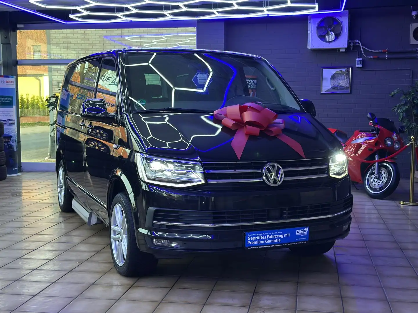 Volkswagen T6 Transporter T6 Multivan Highline 4Motion*BHD FZG*STHZ*TEMP* Bleu - 1