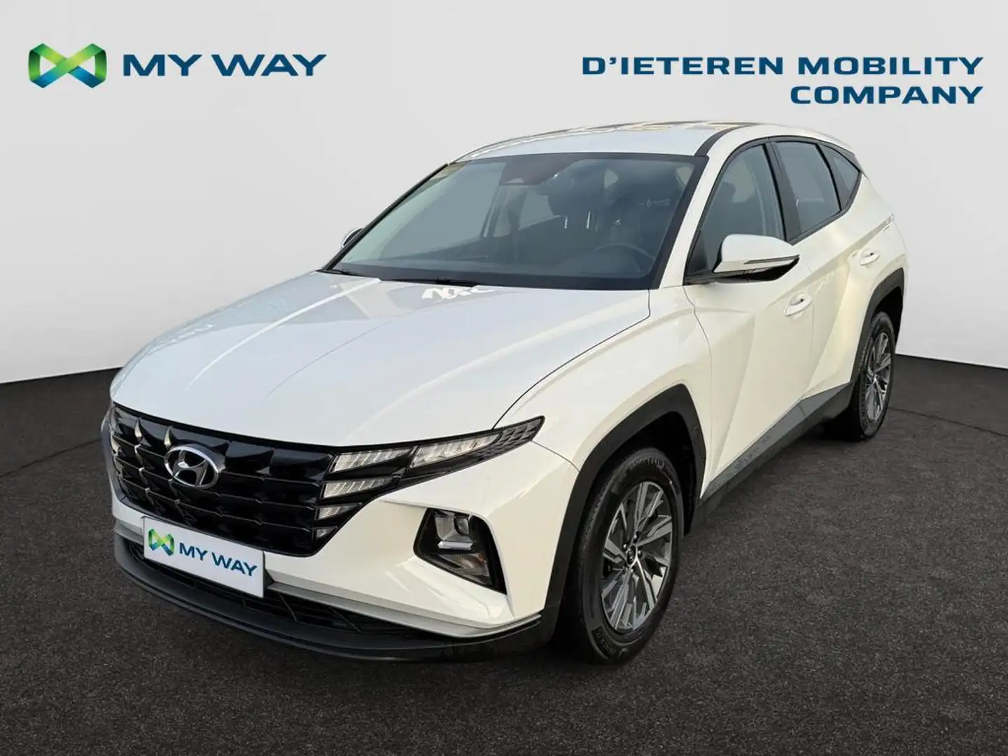 Hyundai TUCSON FEEL 1.6 T-GDi HEV 180 PK DCT / GPS / PDC / Cruise Blanc - 1