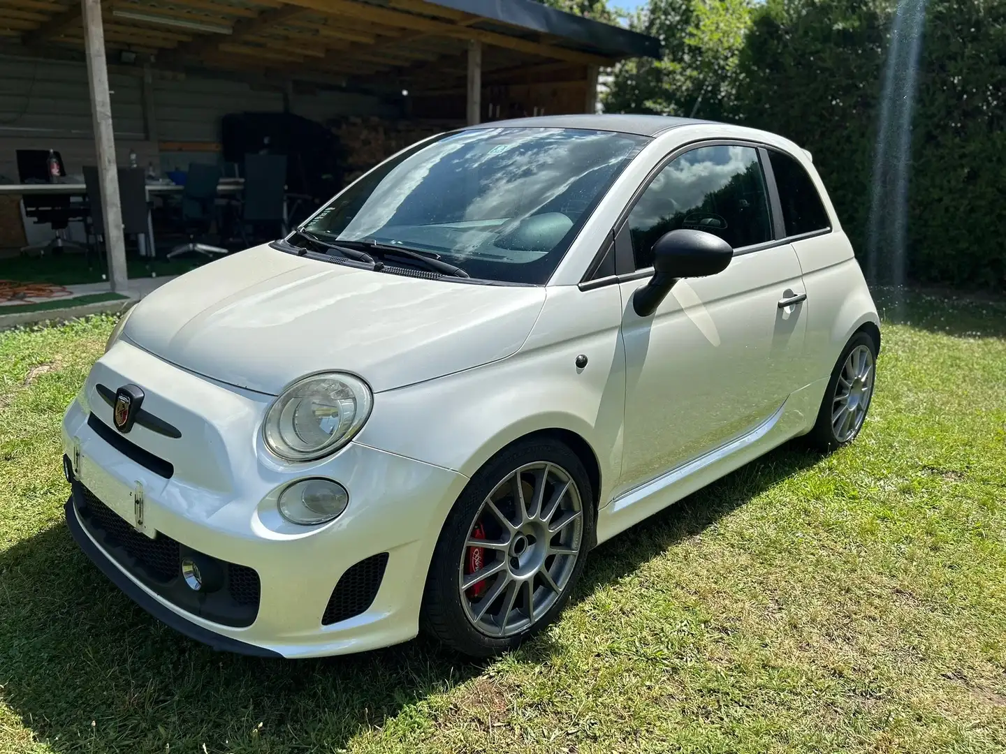 Abarth 500 1.4Turbo Weiß - 2