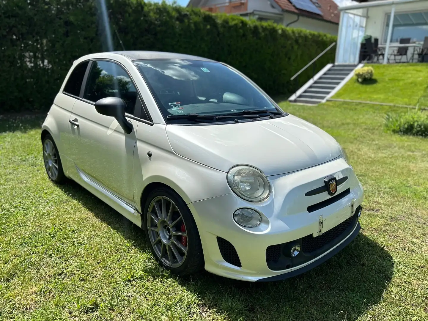 Abarth 500 1.4Turbo Weiß - 1