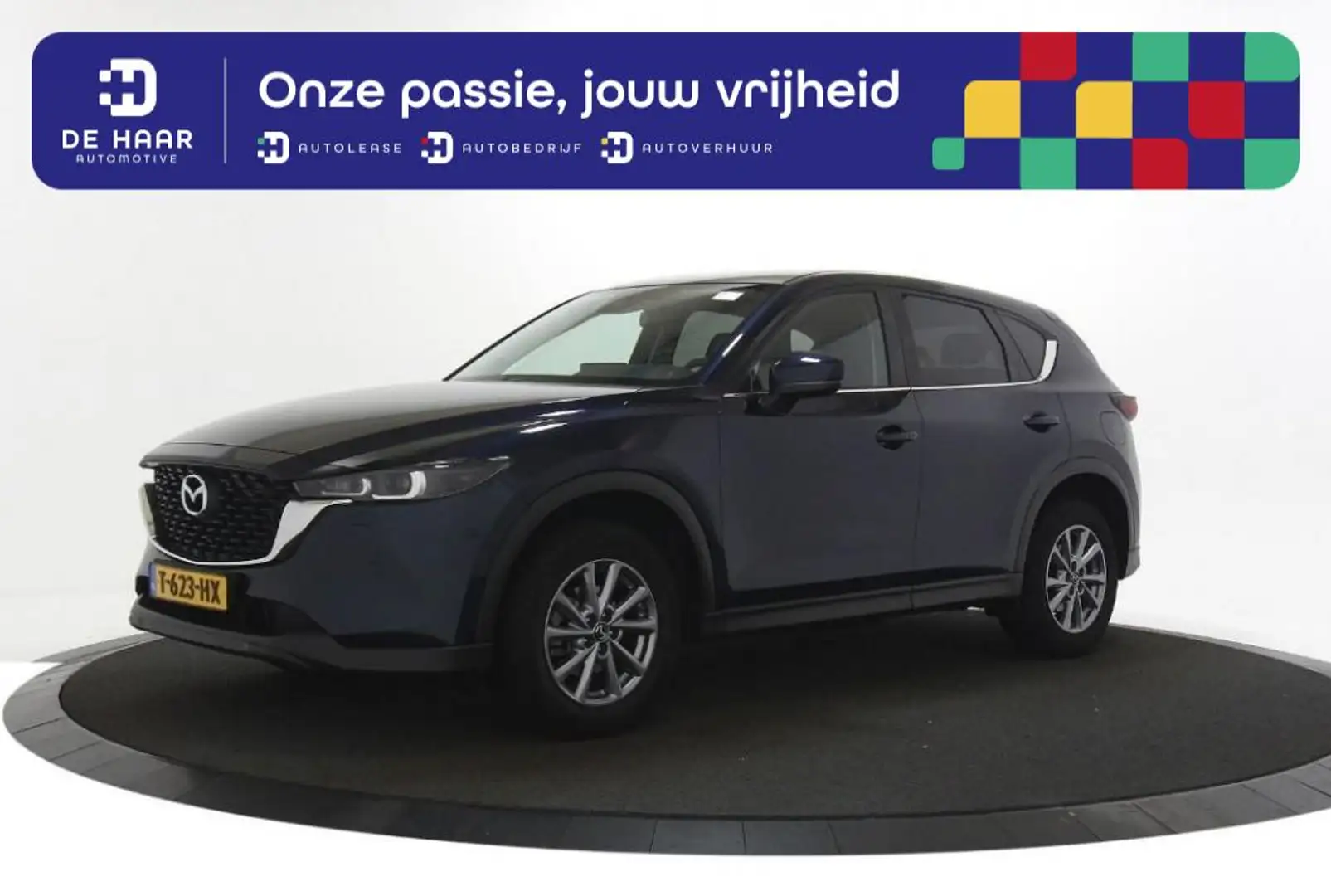 Mazda CX-5 2.0 E-Skyactive 165PK - Trekhaak - Dodehoeksens. - Bleu - 1