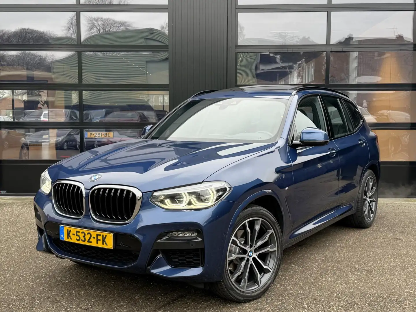 BMW X3 XDrive 20i M-Sport Shadowline Phytonicblau Headup Blau - 1