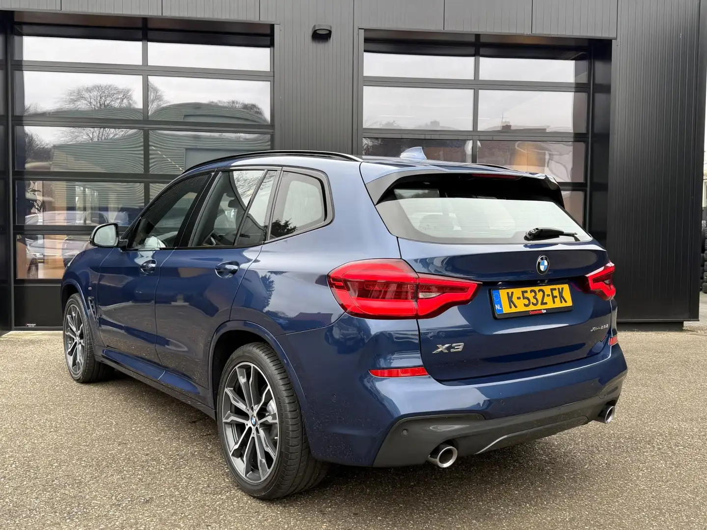 BMW X3 XDrive 20i M-Sport Shadowline Phytonicblau Headup Blau - 2