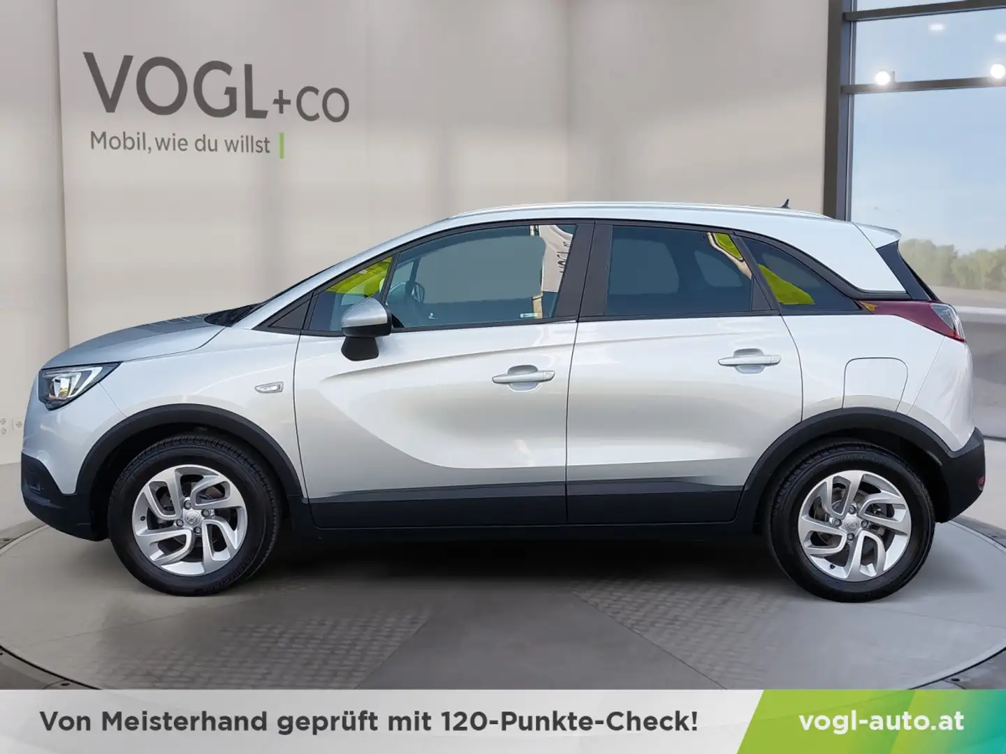 Opel Crossland X 1.2 Silber - 2
