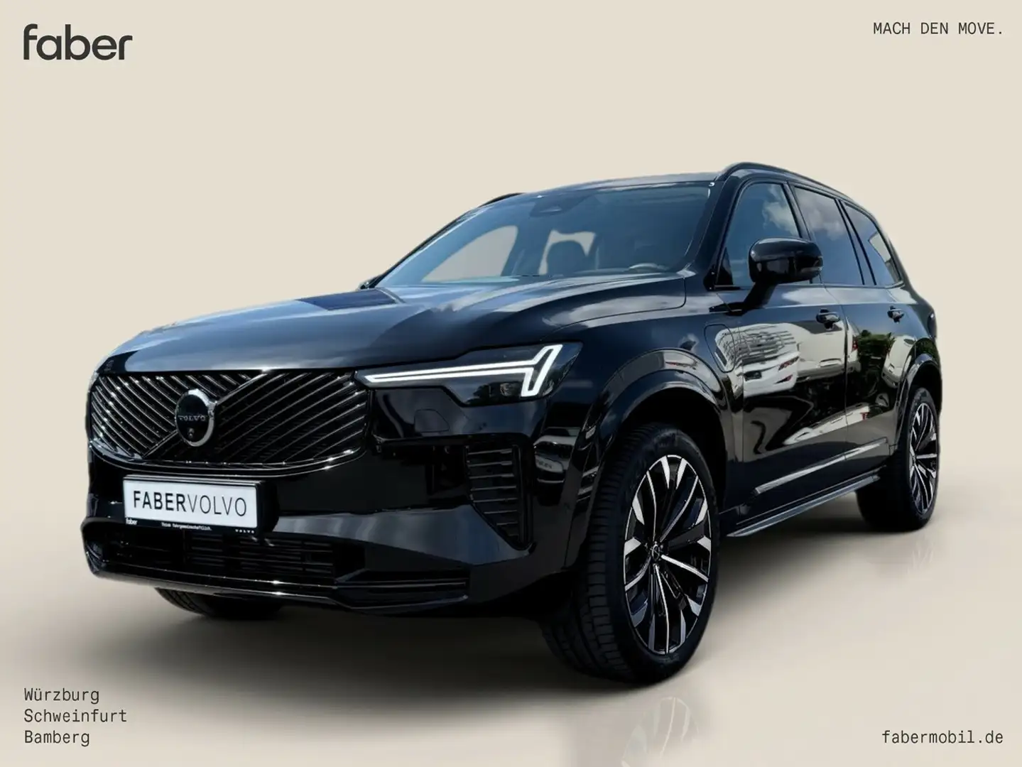 Volvo XC90 T8 AWD Recharge Ultra Dark 7-Sitzer Schwarz - 2