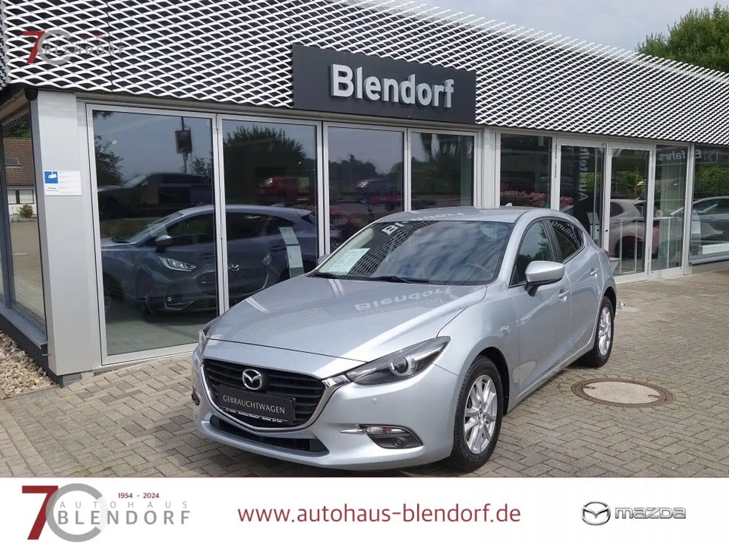 Mazda 3 Exclusive 120 LED|PDC|Lenkradheizung Silber - 1
