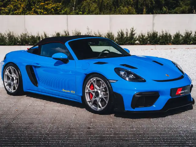 Porsche 718 Spyder RS / Shark Blue / Sport Chrono / BOSE / Lift