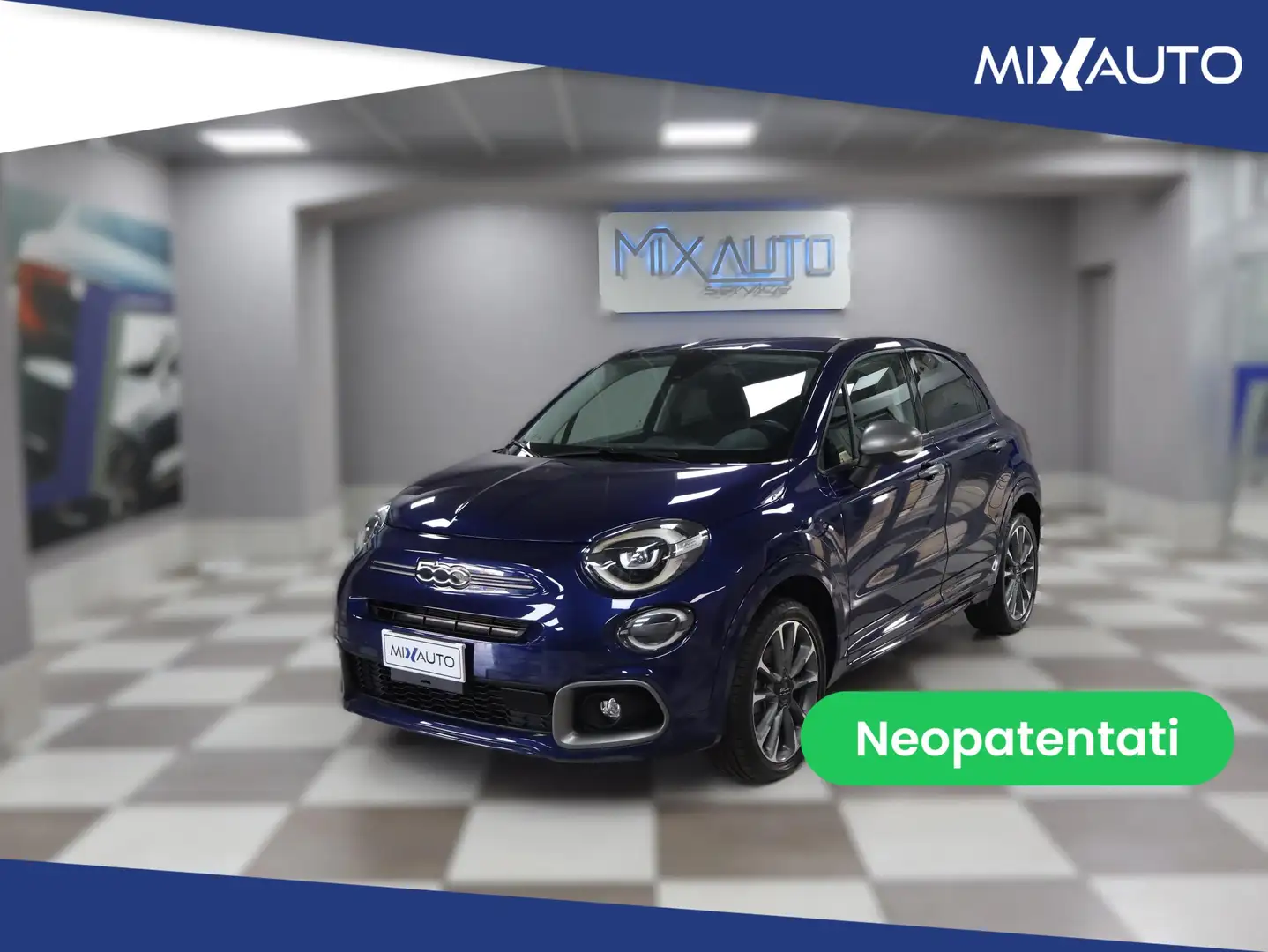 Fiat 500X Sport 1.5 T4 Hybrid 130cv DCT EU6 Azul - 1